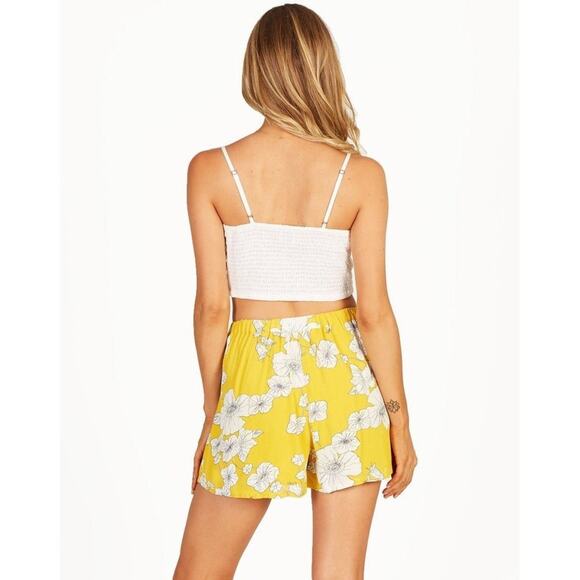Anthropologie Cleobella Carla Short Floral Yellow Size XS NEW - Picture 5 of 10